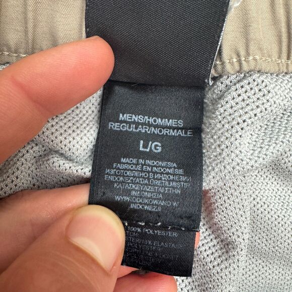 The North Face Class V Belted Cargo Shorts Mens Large Khaki Brown Outdoor Hike - Picture 11 of 16